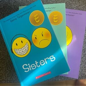 Scholastic Guts, Smile & Sisters BRAND NEW
